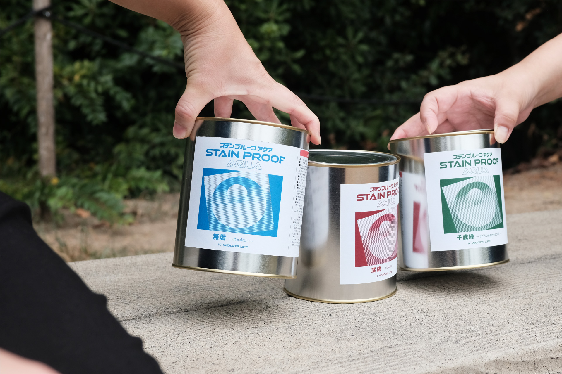 屋外用木材塗料ステンプルーフアクアイメージ画像